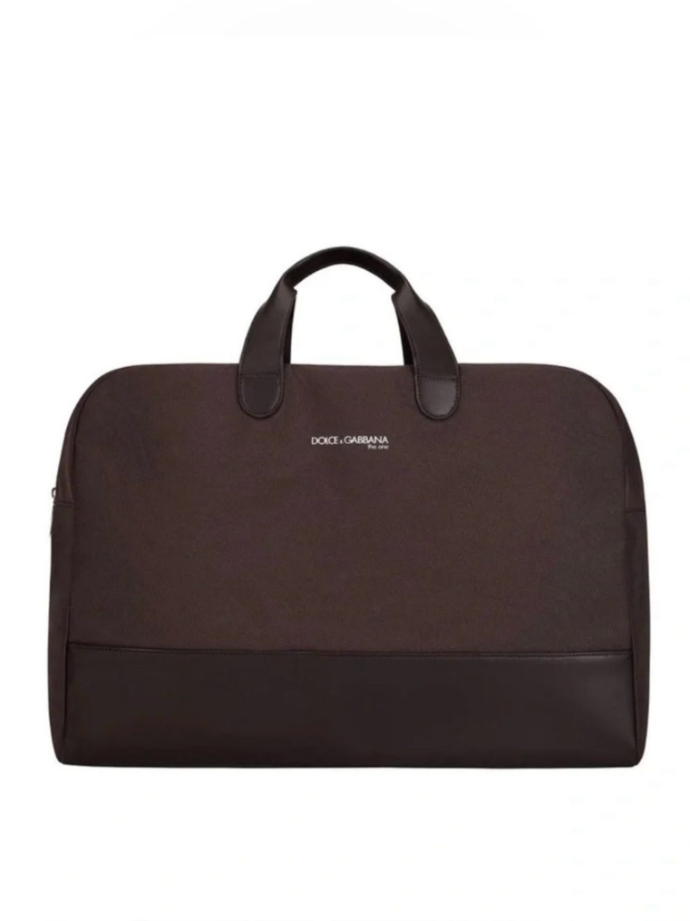 DOLCE & GABBANA Weekend/Gym Duffel Bag - D&G Luxury Designer Brown NEW